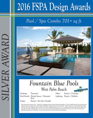 FSPA Silver Award, Pool and Spa