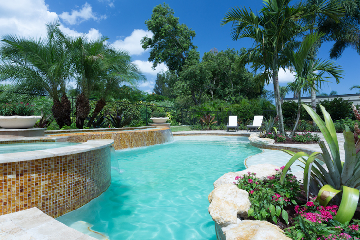 Pebble and plaster pool finishes