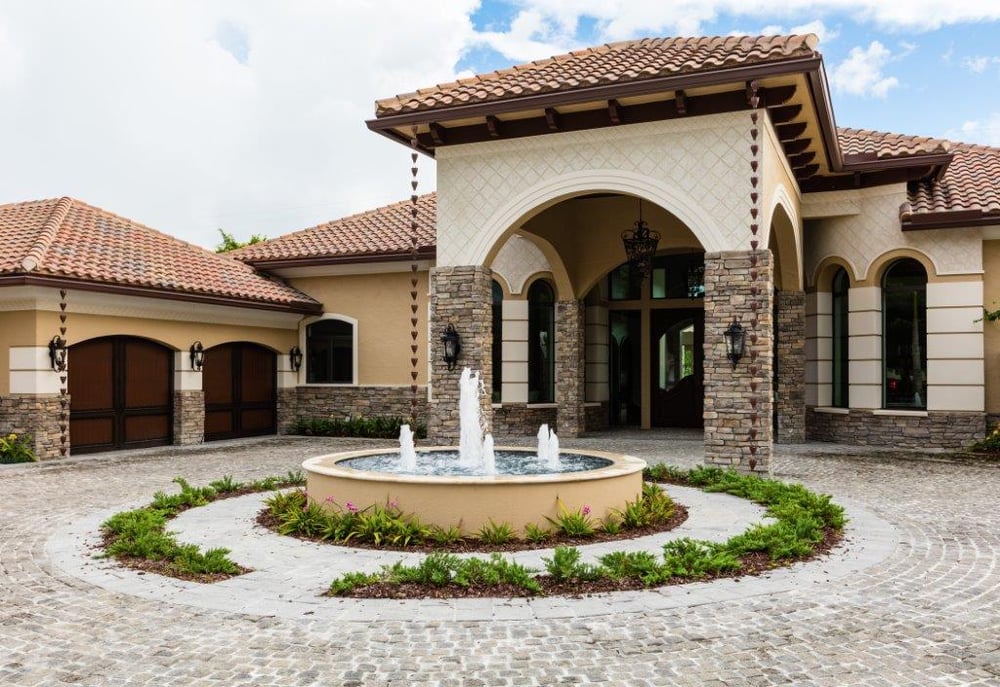 Water features - entry ways & fountains