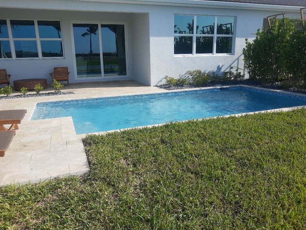 Model home pool at Mattamy Telaro community
