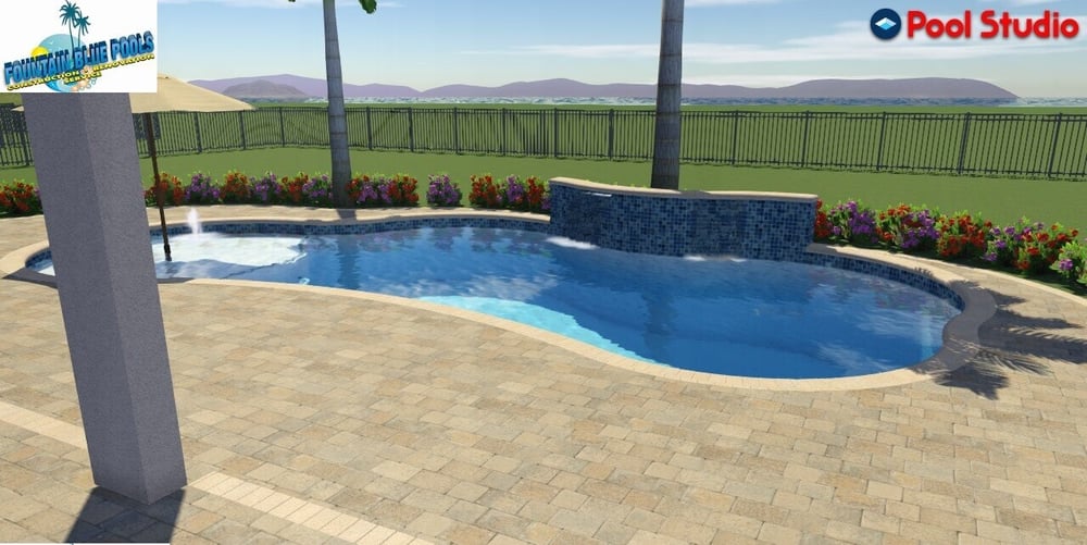 Fountain Blue Pools ~ 3D Renderings  (25)