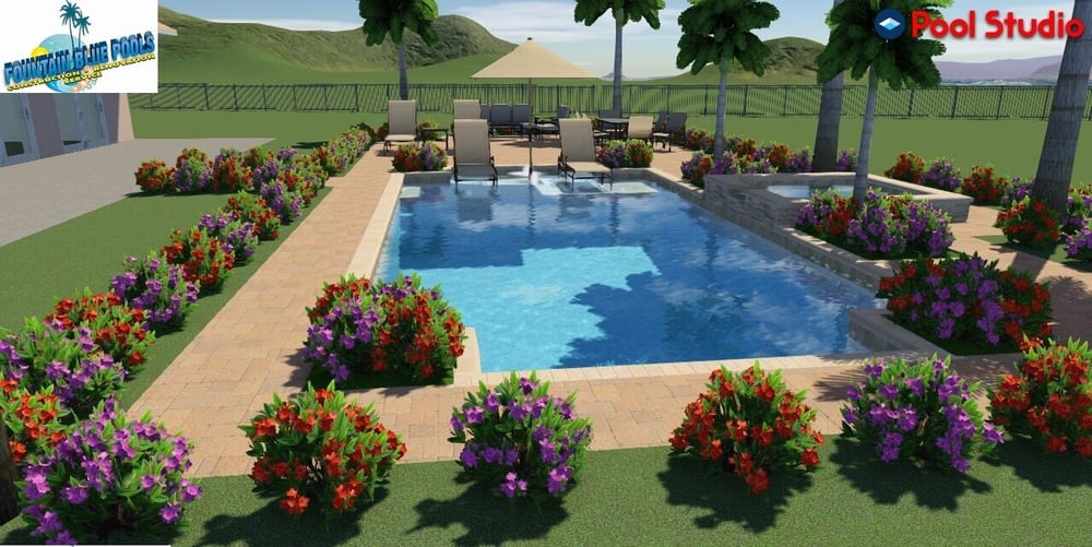 Fountain Blue Pools ~ 3D Renderings  (27)