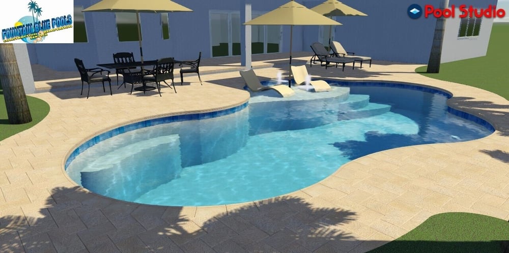 Fountain Blue Pools ~ 3D Renderings  (30)