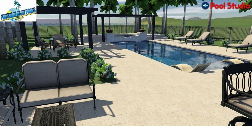 Fountain Blue Pools ~ 3D Renderings  (35)