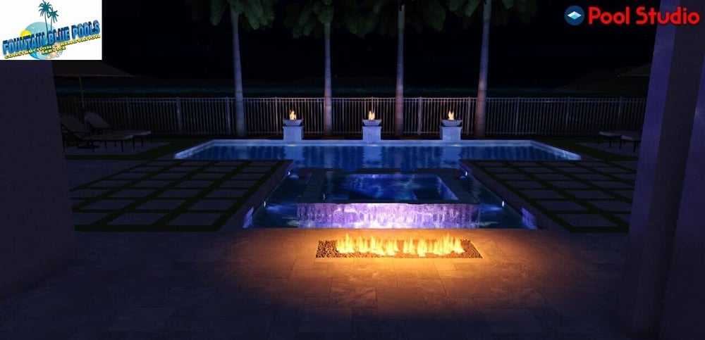 Fountain Blue Pools ~ 3D Renderings  (39)