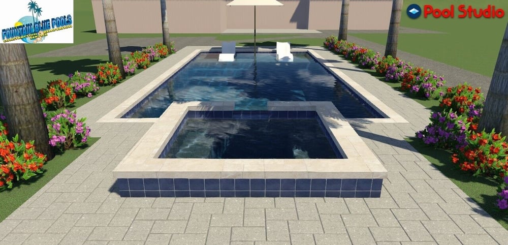 Fountain Blue Pools ~ 3D Renderings  (51)