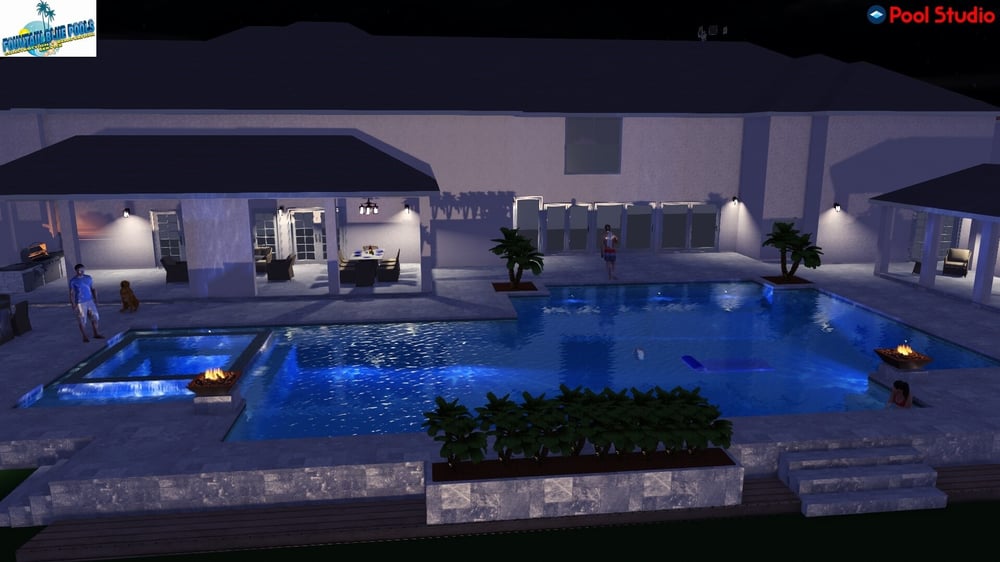 Fountain Blue Pools ~ 3D Renderings  (57)