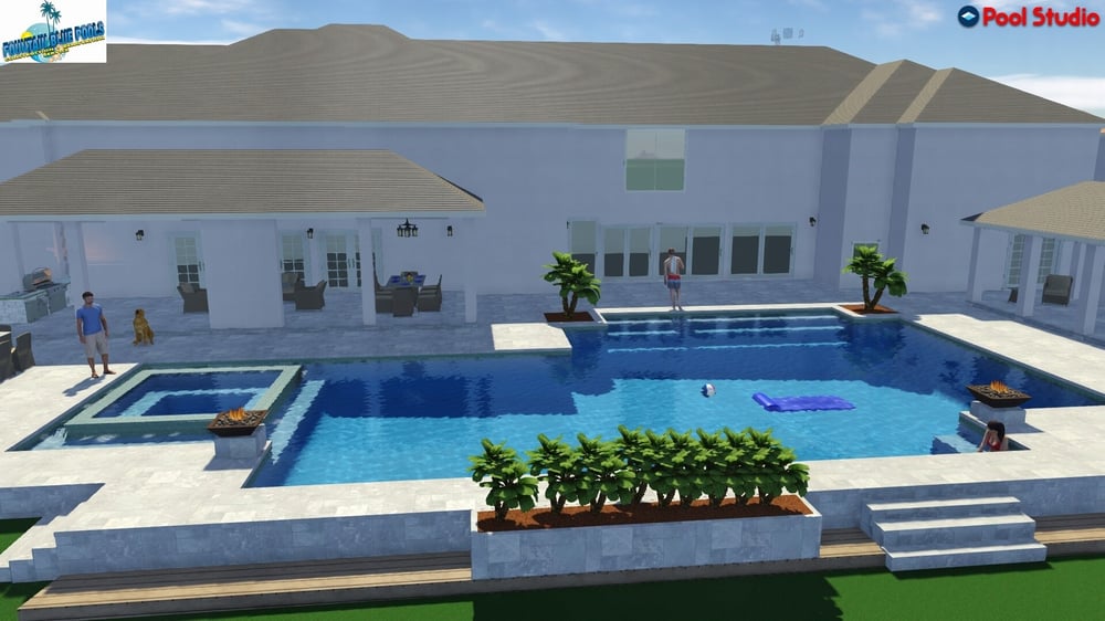 Fountain Blue Pools ~ 3D Renderings  (58)