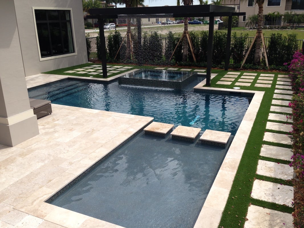 Geometric pool design