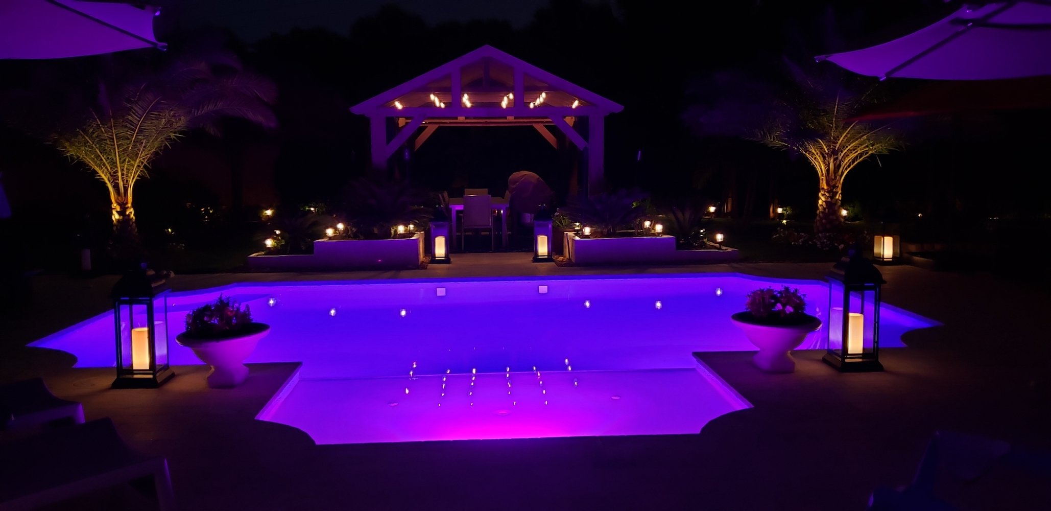 Custom pool and patio