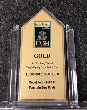 Gold Award plaque