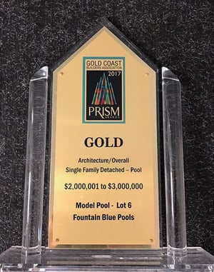 Gold Award plaque