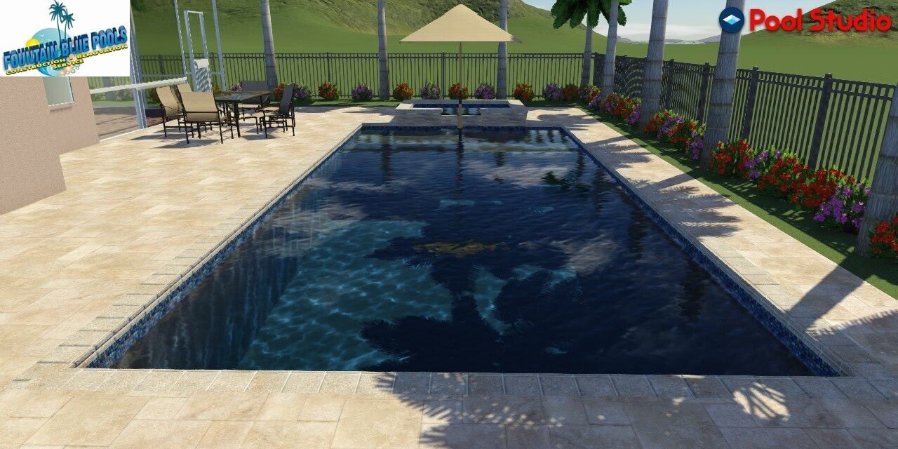 Fountain Blue Pools ~ 3D Renderings  (24)