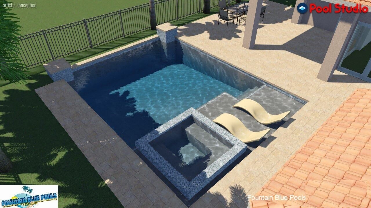 Fountain Blue Pools ~ 3D Renderings  (26)
