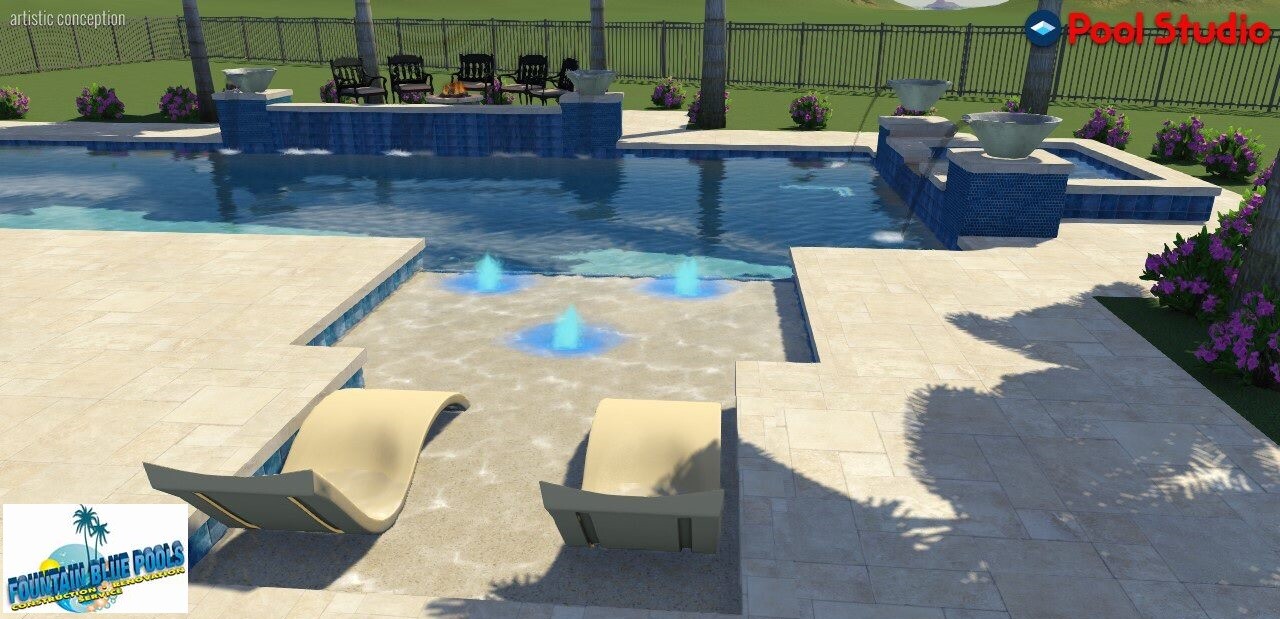 Fountain Blue Pools ~ 3D Renderings  (43)
