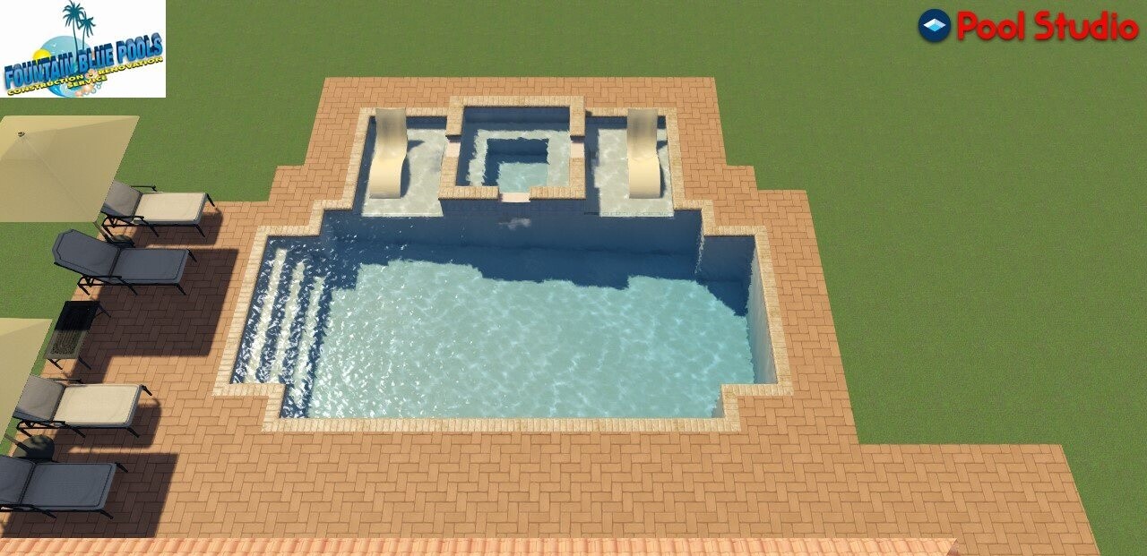 Fountain Blue Pools ~ 3D Renderings  (48)