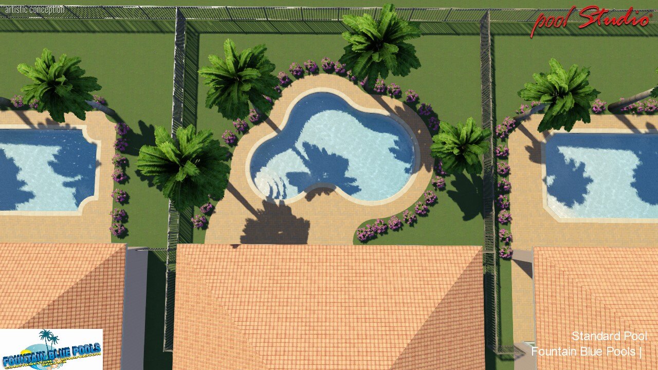 Fountain Blue Pools ~ 3D Renderings  (63)