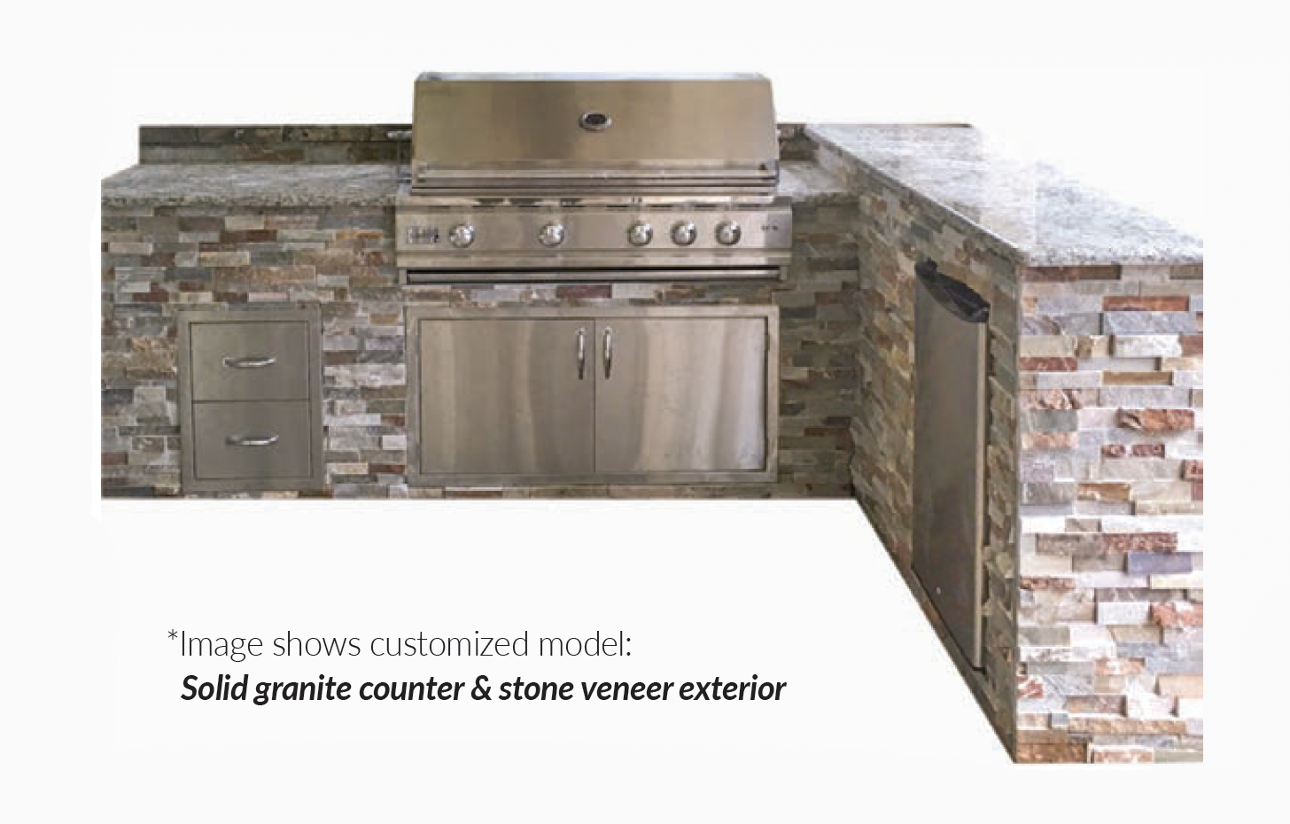 Outdoor kitchens by Fountain Blue Pools